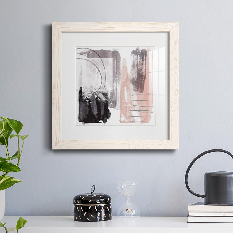Coexistance III - reproduction encadrée de qualité supérieure - prête à être accrochée, H 35,5 po x l 35,5 po x P 1,5 po