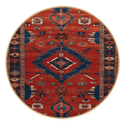 Machine Washable Turkish Brown Area Rug