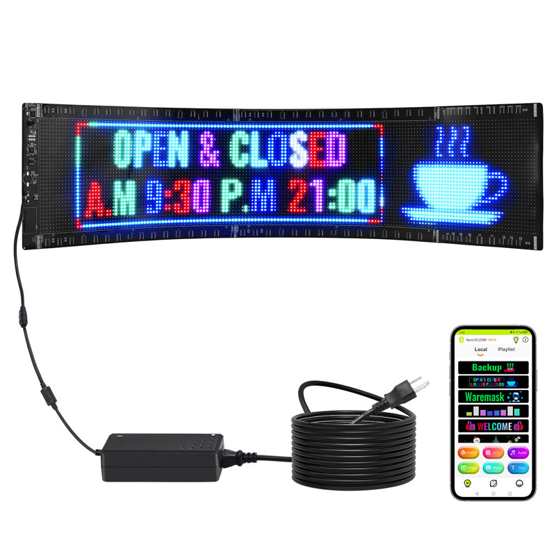 Kalev 7.9'' LED LED Sign