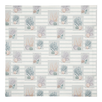 Serviette de table rectangulaire en coton Rozella