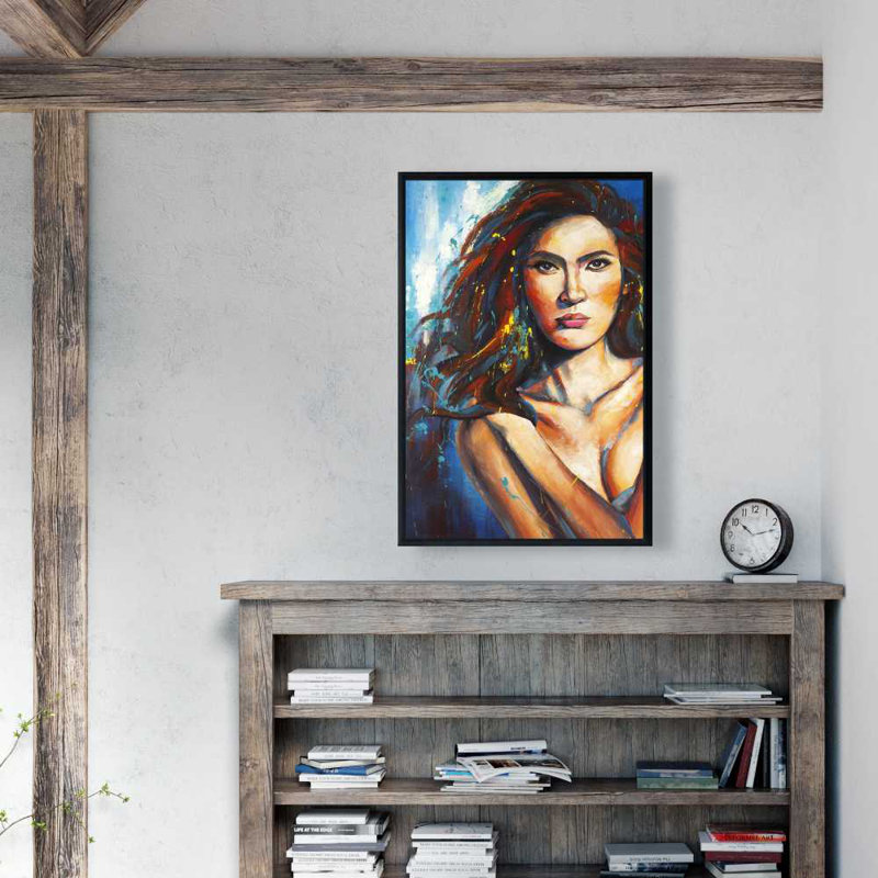 Closer - Bedroom Beauty Framed Canvas | Home Decor Art