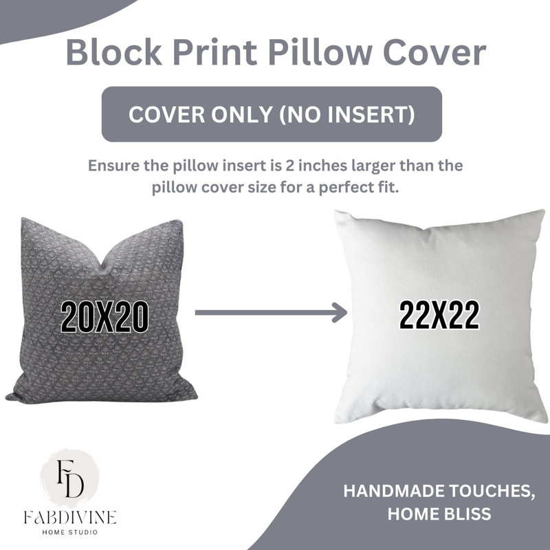 Linen Square Pillow Cover, 14" x 36", Rectangular