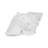 Elegance Coastal Charm 9" Polyresin White Conch Shell Figurine, Perfect for Beach House Decor and Gift Ideas