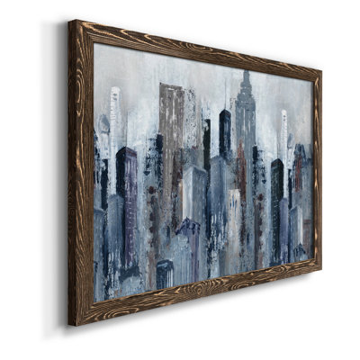 City Mood - Peinture sur toile encadrée