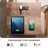 Farmhouse End Table With 2 USB Ports, 2 Power Outlets-1990699073