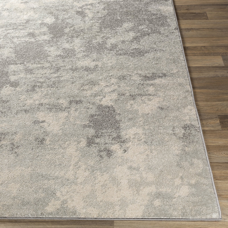 Solt Abstract Indoor Rug, Rectangle 6'7" x 9'