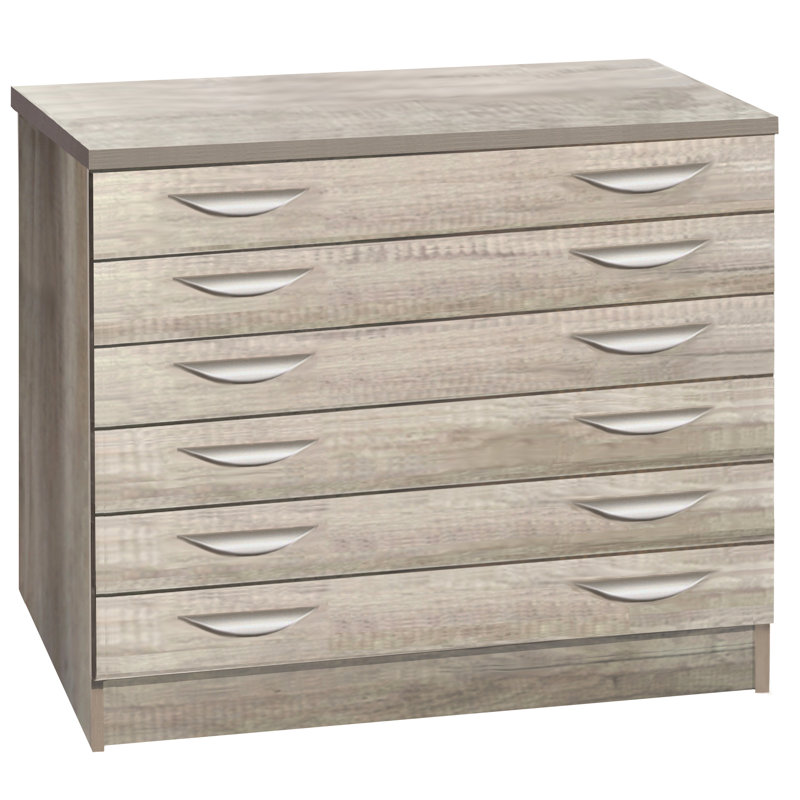 4 -Drawer Storage Cabinet, Grey Nebraska