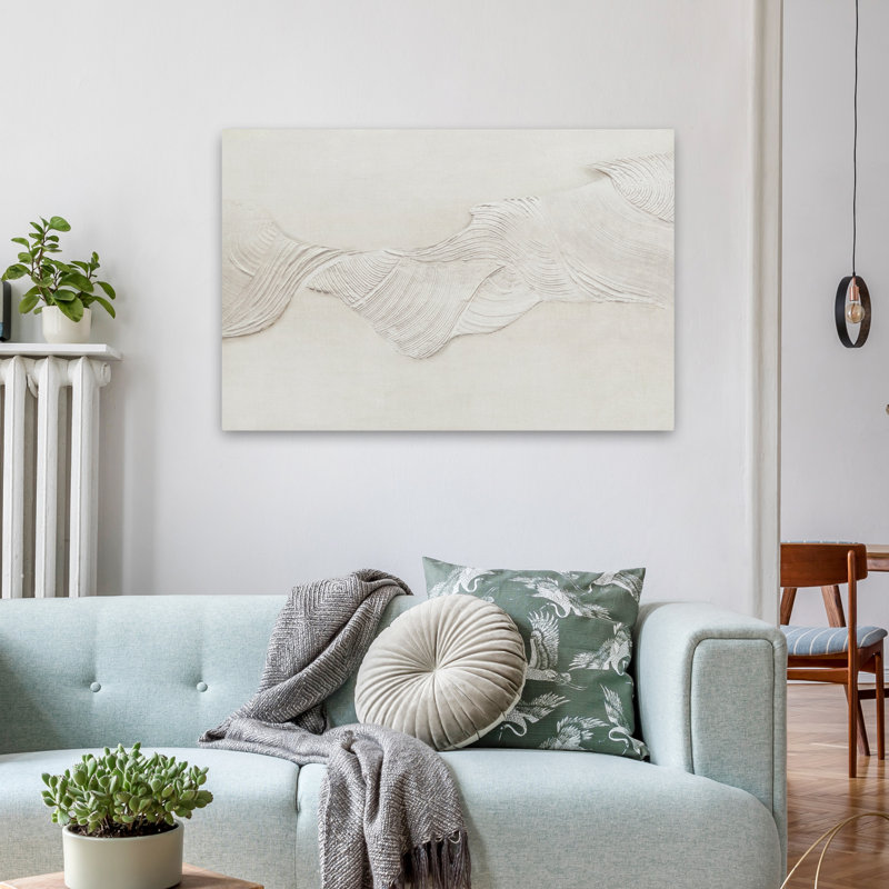 «Subtle Impressions Modern Abstract Modern», reproduction d'art sur toile, H 36 po x l 24 po