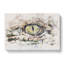 Crocodile Eye - Wrapped Canvas-56659260