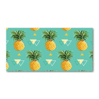 Pineapples - Wrapped Canvas Print