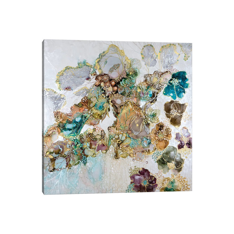 L'Abondance 1 Piece Painting on Canvas, 30.48cm H x 30.48cm W x 1.91cm D, Wrapped Canvas