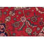 Tapis de couloir rétro en laine noué à la main Tabriz Caroline rouge rétro 3 pi 0 po x 8 pi 2 po