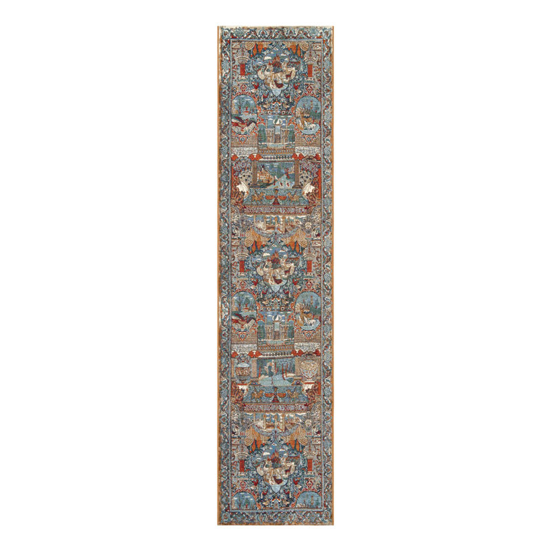 Tapis d'extérieur traditionnel, Tapis de couloir 2 pi 7 po x 12 pi