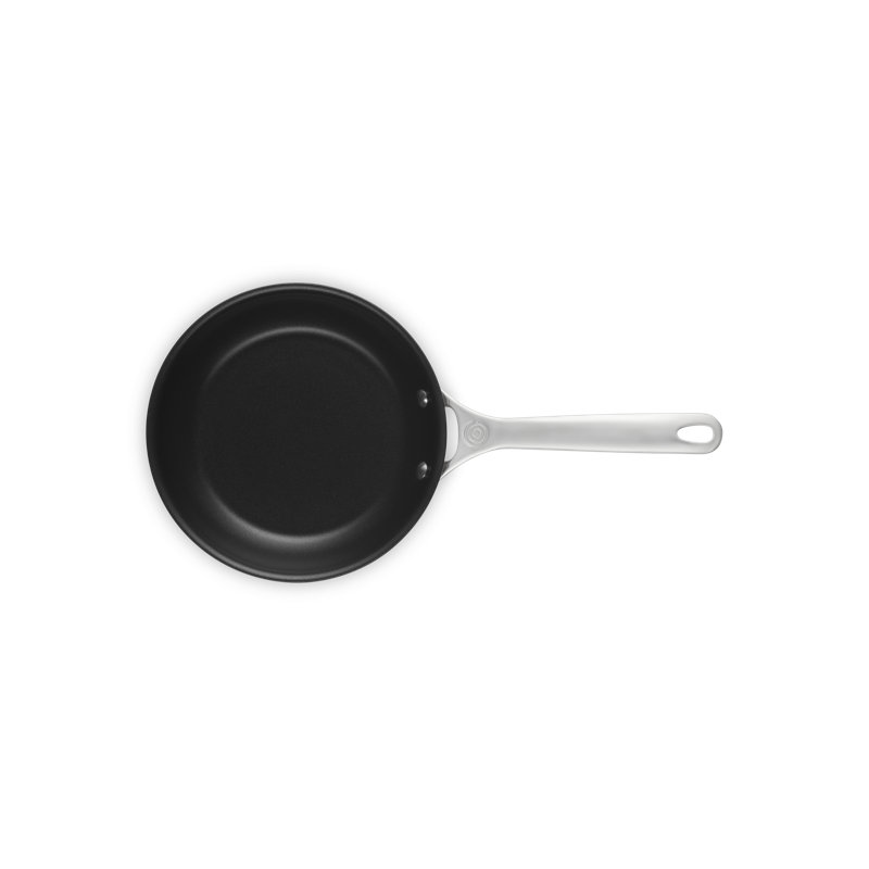 Le Creuset Stainless Steel Fry Pan, 8" Diameter