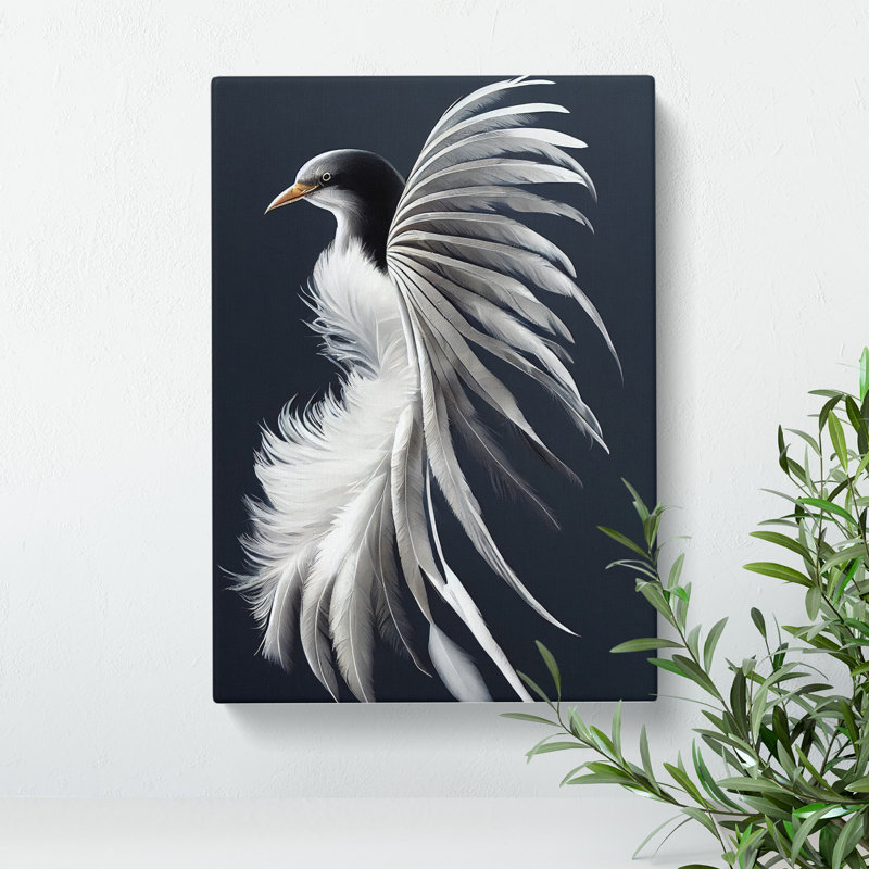 Feathers Of The Bird - Wrapped Canvas, 60cm H x 40cm W x 3cm D