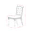 7 Pieces Dining Room set consists of a Rectangular Modern Dining Table and 6 Light Beige PU Leather Kitchen Chairs, Antique Walnut finish-864957839-843223542-843223546