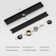 24 Inch Linear Shower Drain With Tile-In Pattern Grate