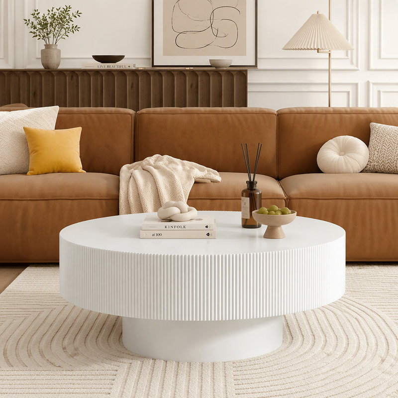 Table basse élégante Elegant Easy, White