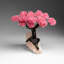 Custom - Genuine Rose Quartz Clustered Gemstone Tree On Rose Quartz Matrix (Unconditional Love Tree)