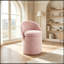 Fauteuil demi-tonneau avec rangement à plateau rabattable-1871779759