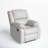 Arland Contemprary Faux Leather Pillow Back Recliner-1803024075