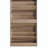 3-Drawer Shoe Storage Cabinet, 3-Tier Wood Shoe Rack Storage Organizer