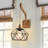 1-Light Wall Mounted Wall Sconces, Swing Arm Wall Lamp, Vintage Light Fixture With Cord For Foyer
