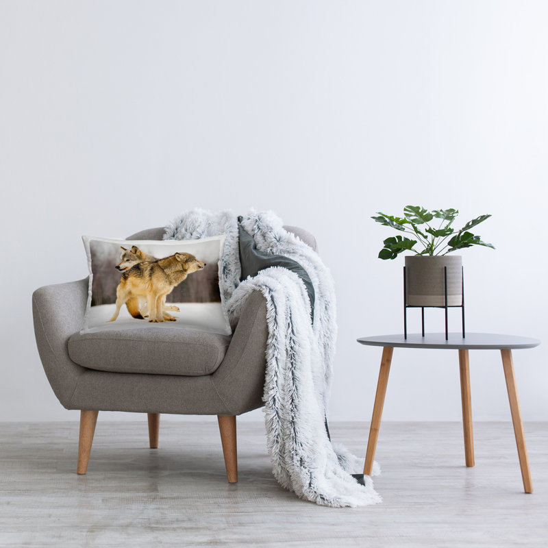 Coussin décoratif Wolf Duo Huddle