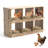 Effrem Chicken Nesting Boxes, Compartment Nest Box Wall Mount for Chickens, Easy Egg Collection-148017062