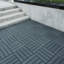 Carreaux de terrasse en plastique emboîtables-123495282