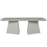 Atticus 84" Solid Wood Dining Table