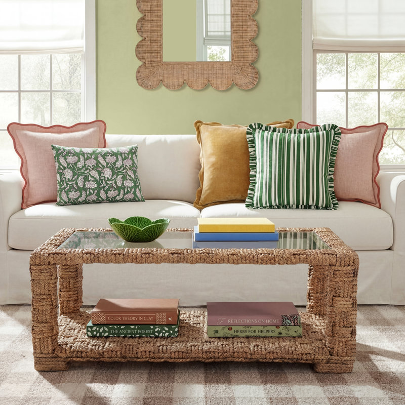 Pretoria Glass Top Coffee Table