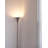 Retro Silver Trumpet Sculpture Floor Light Decor