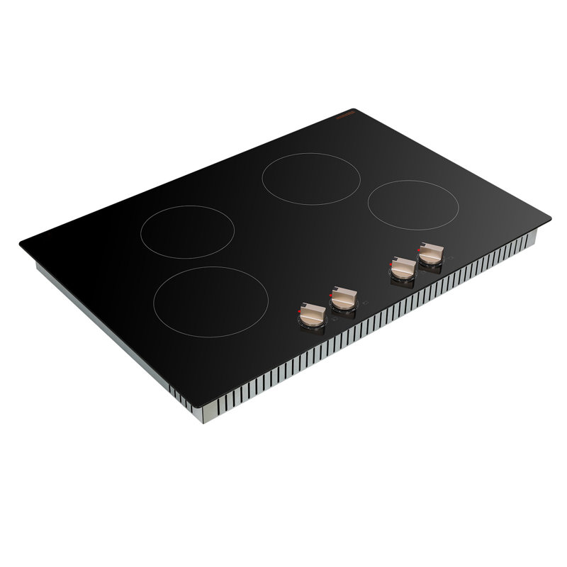 Commande de brûleur de comptoir électrique à 4 brûleurs 6600W