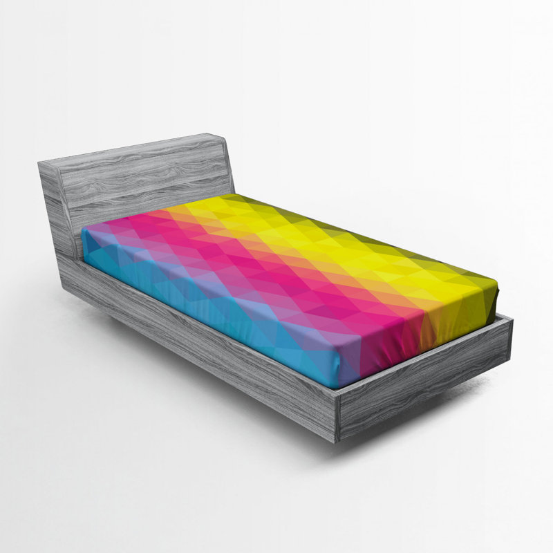 Drap-housse géométrique, Drap-housse simple TG