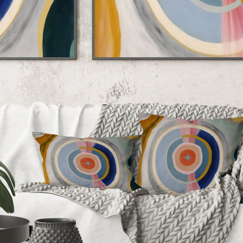 Coussin Mystic Terra Rosa Wisdom VII - Abstract