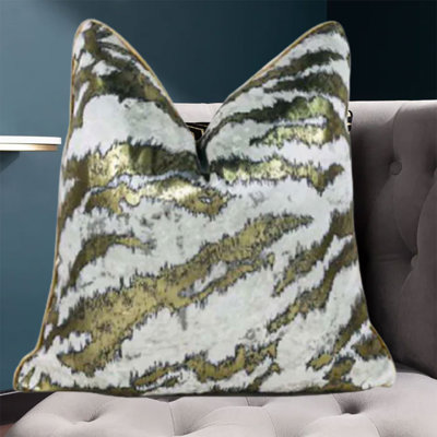 Jacquard Outdoor Pillow Cover