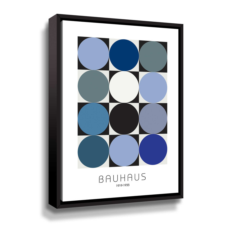 Bauhaus 6 Gallery, Cadre noir, H 32 po x l 24 po