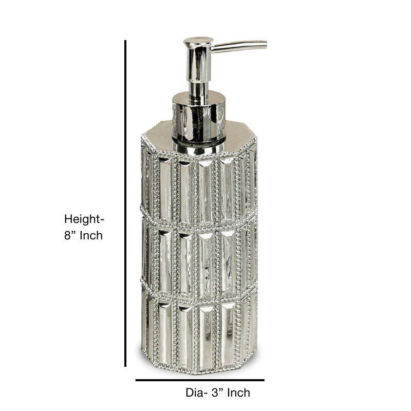 Ensemble d'accessoires de salle de bain 4 pièces , Chrome