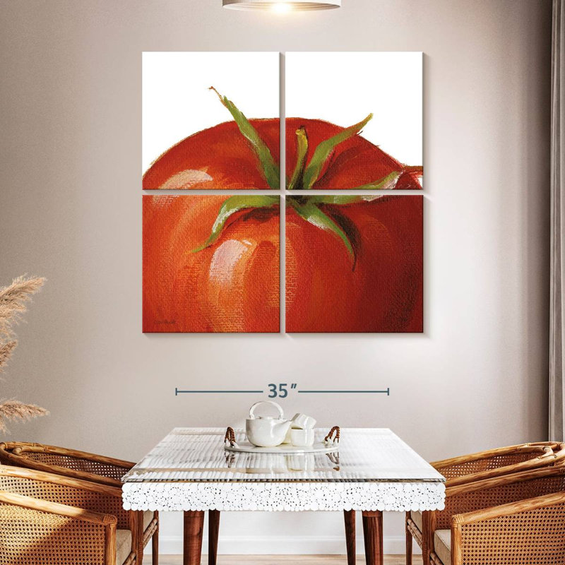 Yarlin Juicy On White, 45" H x 45" W