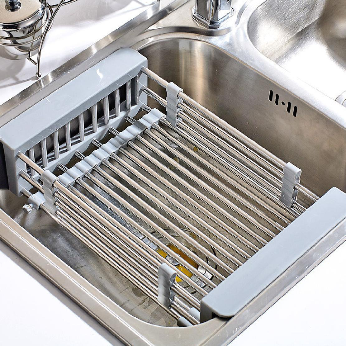 Captive Gala Stainless Steel in Sink Dish Rack