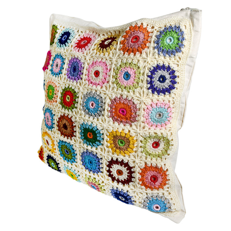 Housse de coussin en coton 19 po