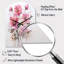 Horloge murale en métal rose-1242402972