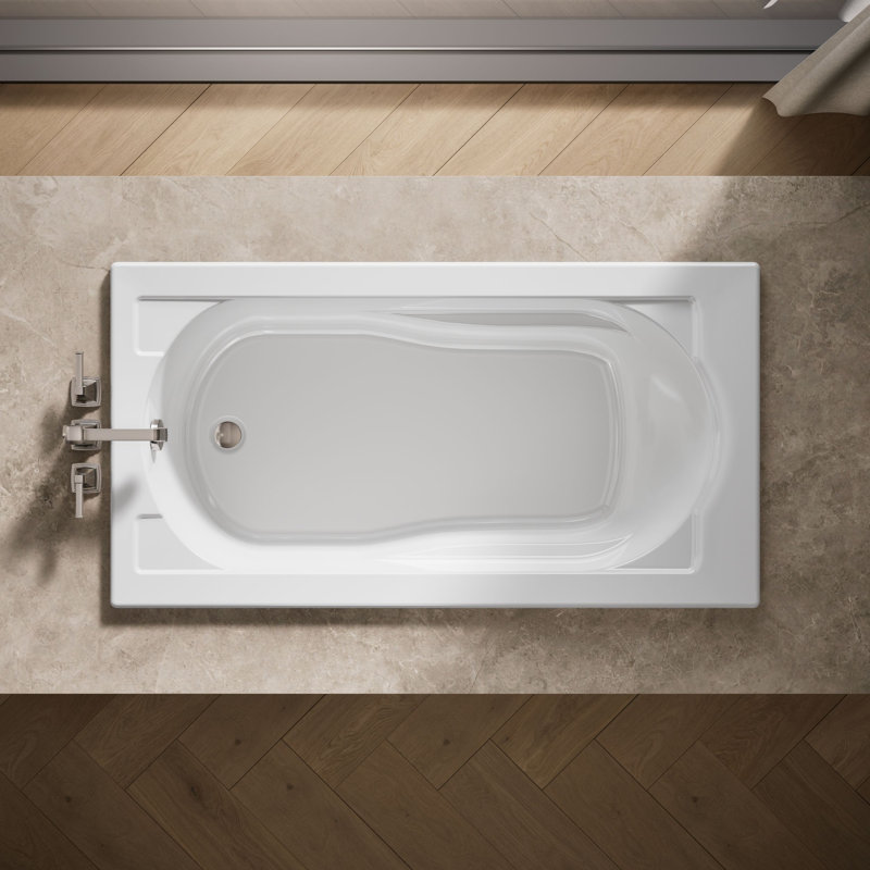 Devonshire 60" x 32" Soaking Bathtub, White