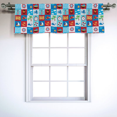 Sateen Ruffled Window Valance