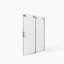 Porte de douche coulissante sans cadre l 56 à 60 po x H 72 po, verre trempé clair de 5/16 po (8 mm)-120179021