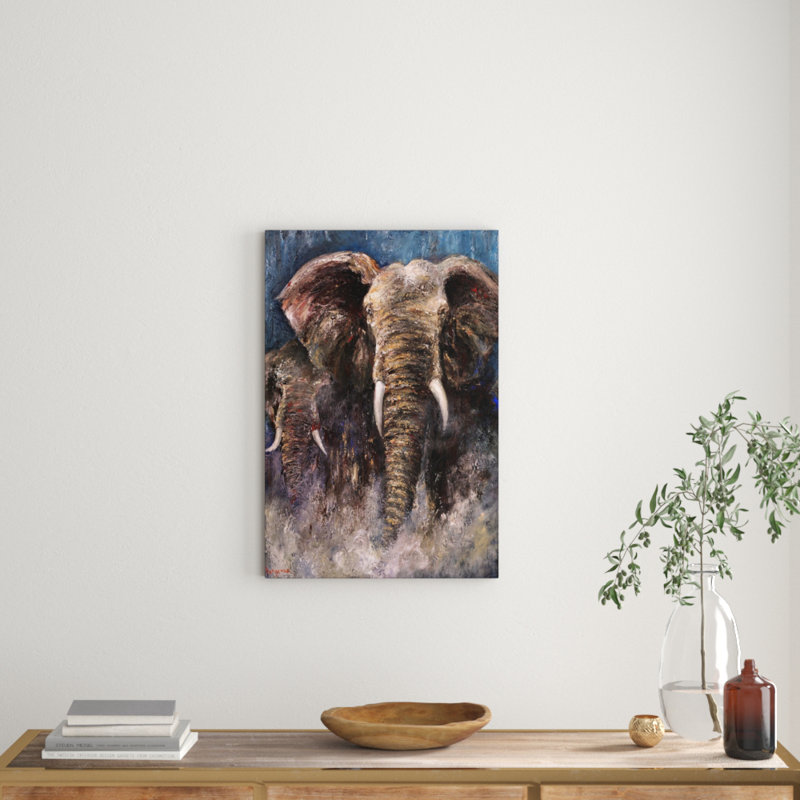 Bergerac - Wrapped Canvas Painting, 76cm H x 51cm W x 3.81cm D
