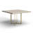 Tulane Solid Wood Top Metal Base Dining Table-400302520-268602040