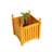 15.75'' Square Wood Planter Box