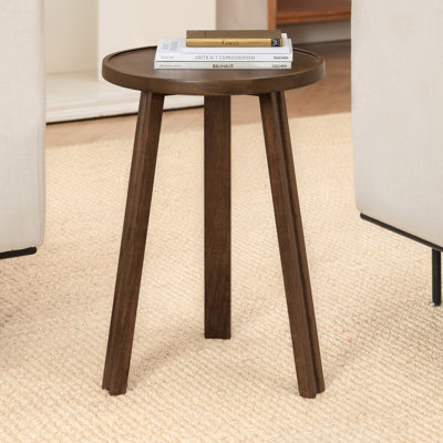 Keira Solid Wood End Table